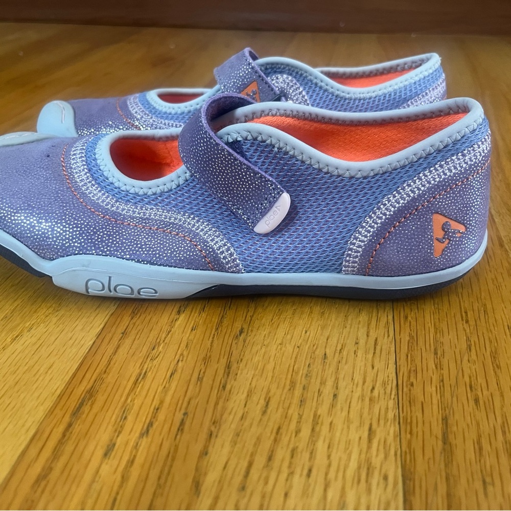 PLAE Purple maryJane like Sneakers with Velcro Strap